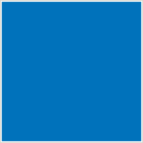 0072BB Hex Color Image (BLUE, LOCHMARA)