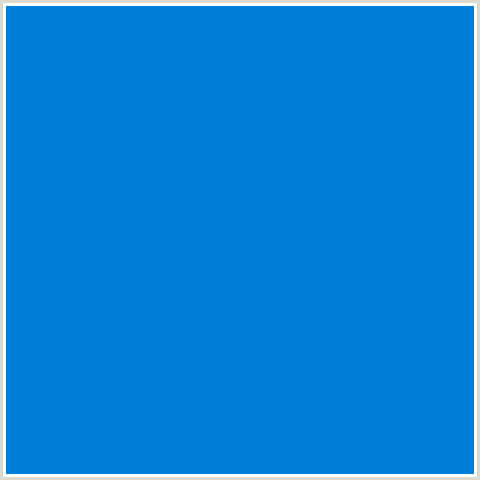 007FD8 Hex Color Image (BLUE, LOCHMARA)