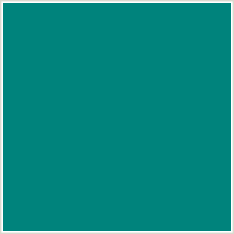 00837C Hex Color Image (AQUA, LIGHT BLUE, TEAL)