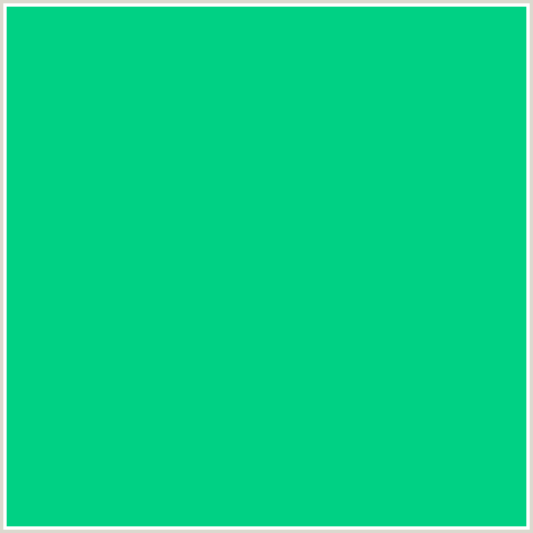 00D184 Hex Color Image (CARIBBEAN GREEN, GREEN BLUE)