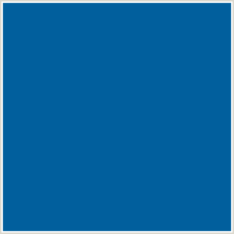 015F9D Hex Color Image (BAHAMA BLUE, BLUE)