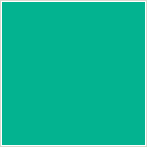 03B390 Hex Color Image (BLUE GREEN, PERSIAN GREEN)