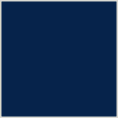 06234C Hex Color Image (BLUE, DOWNRIVER, MIDNIGHT BLUE)