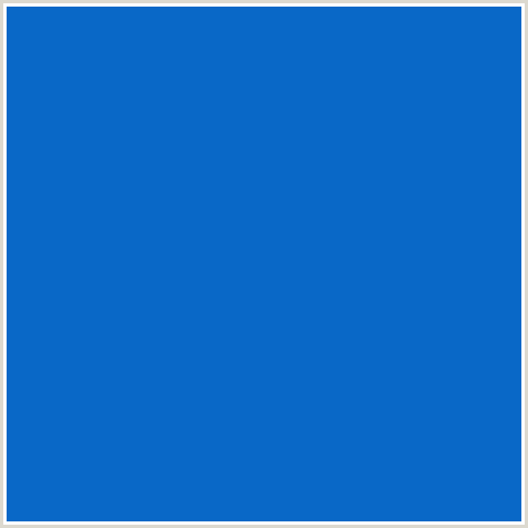 0968C7 Hex Color Image (BLUE, SCIENCE BLUE)