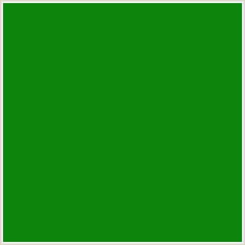 0C850C Hex Color Image (FOREST GREEN, GREEN, JAPANESE LAUREL)
