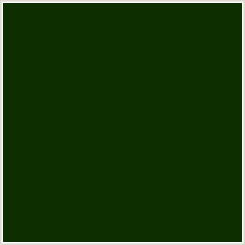 0D2F00 Hex Color Image (DEEP FIR, GREEN)