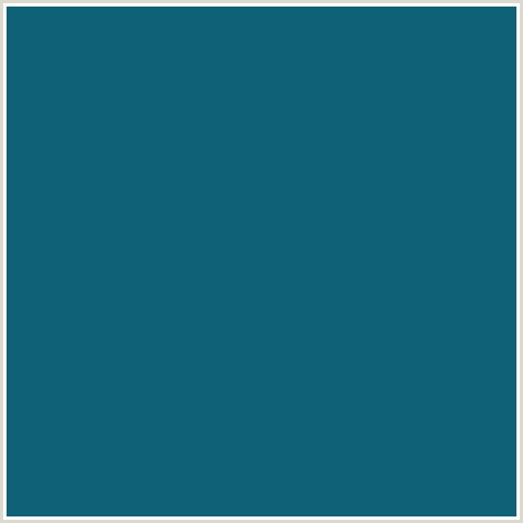 0F6177 Hex Color Image (ATOLL, LIGHT BLUE)