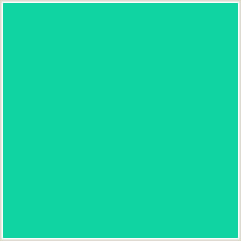 11D4A3 Hex Color Image (BLUE GREEN, CARIBBEAN GREEN)