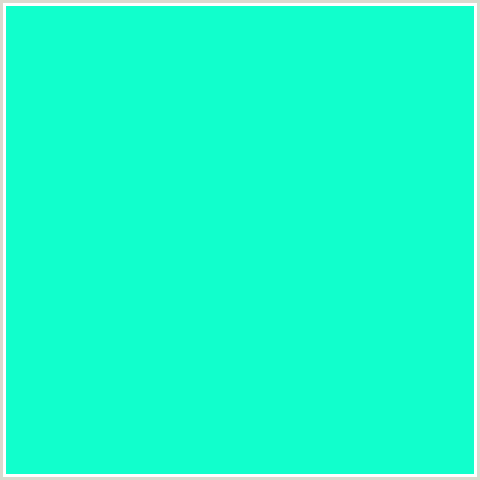 11FFCC Hex Color Image ()