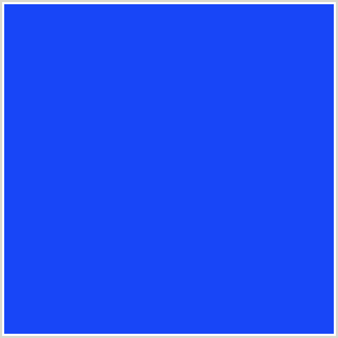 1846F7 Hex Color Image (BLUE, BLUE RIBBON)