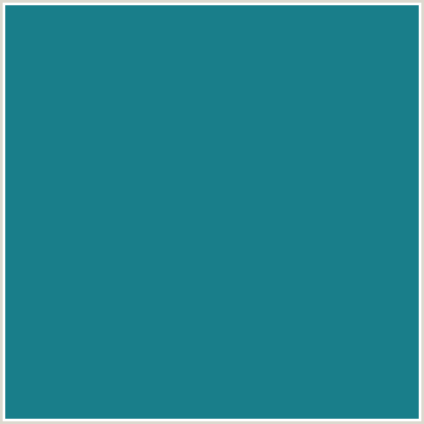 197E8A Hex Color Image (ELM, LIGHT BLUE)