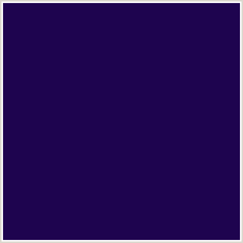 1E044F Hex Color Image (BLUE VIOLET, TOLOPEA)