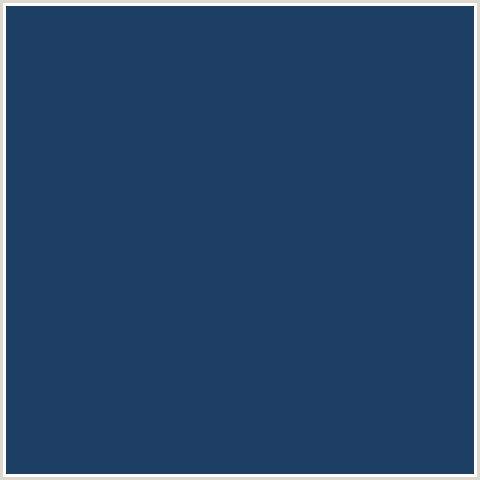 1E3F63 Hex Color Image (BLUE, CELLO, MIDNIGHT BLUE)