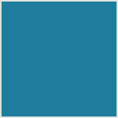 1E7D9D Hex Color Image (LIGHT BLUE, MATISSE)