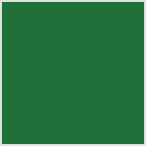 1F7039 Hex Color Image (FOREST GREEN, GREEN, GREEN PEA)