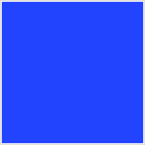 2244FF Hex Color Image ()