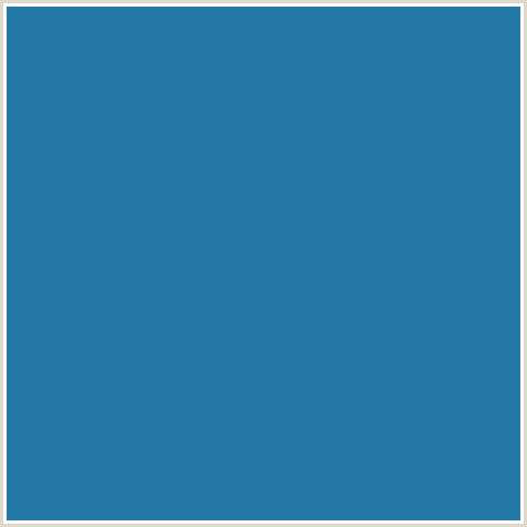 2479A7 Hex Color Image (BLUE, JELLY BEAN)