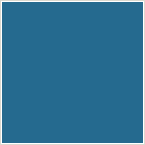 256A8F Hex Color Image (BLUE, JELLY BEAN)