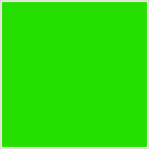 25DF00 Hex Color Image (GREEN, HARLEQUIN)