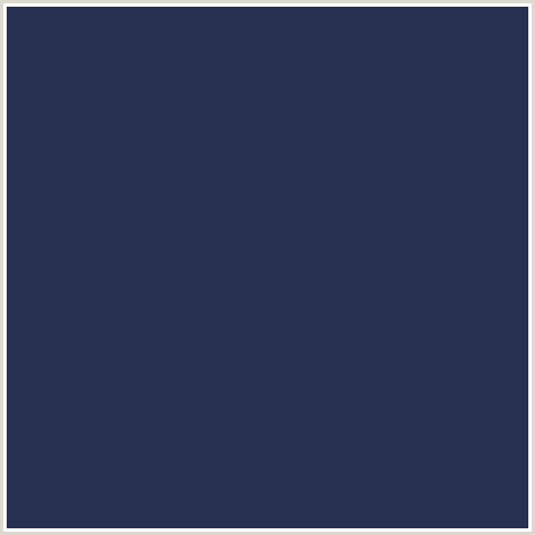 263050 Hex Color Image (BLUE, MIDNIGHT BLUE, RHINO)