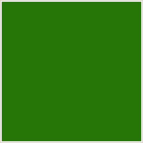267607 Hex Color Image (FOREST GREEN, GREEN, JAPANESE LAUREL)