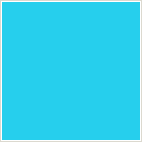 26CFED Hex Color Image (LIGHT BLUE, PICTON BLUE)