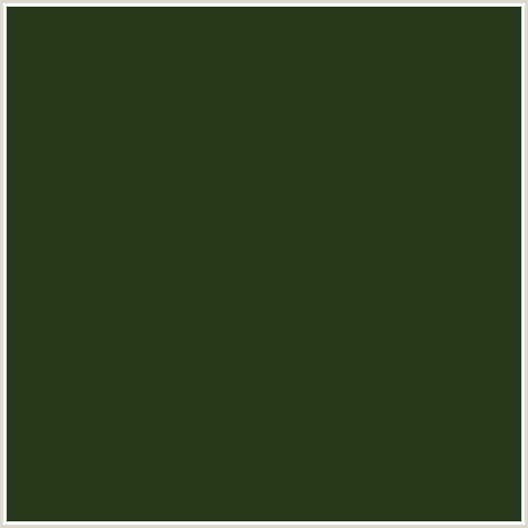 283B1F Hex Color Image (GREEN, GREEN KELP)