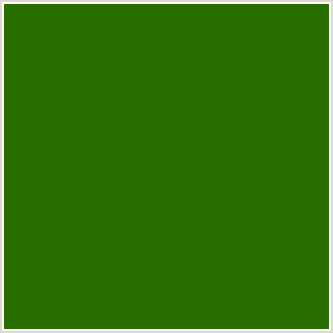 286D00 Hex Color Image (FOREST GREEN, GREEN, VERDUN GREEN)