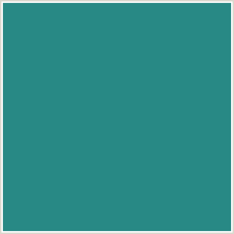 288985 Hex Color Image (AQUA, LIGHT BLUE, LOCHINVAR)