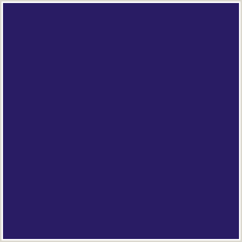 291C64 Hex Color Image (BLUE VIOLET, LUCKY POINT)