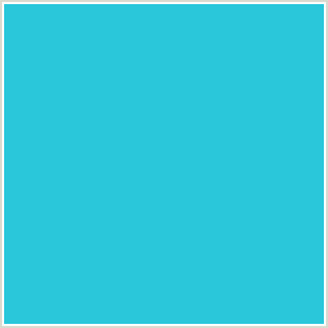 29C7D9 Hex Color Image (LIGHT BLUE, SCOOTER)