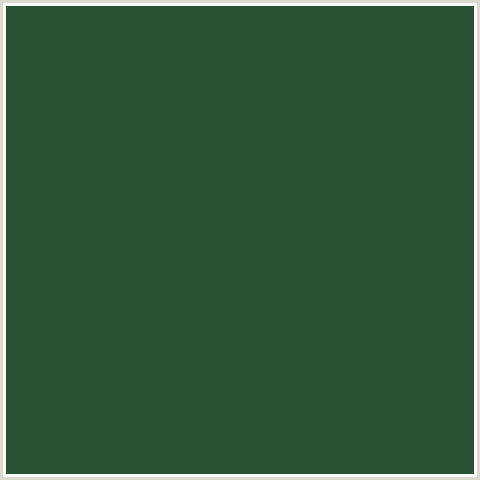 2A5136 Hex Color Image (GREEN, PLANTATION)