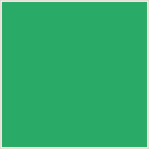 2AAA67 Hex Color Image ()