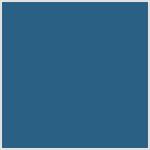2B6085 Hex Color Image (BLUE, CALYPSO)