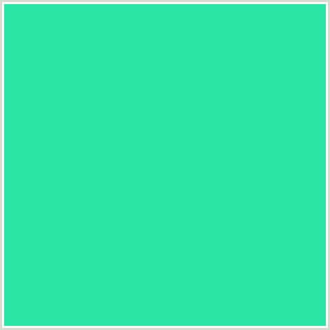 2BE5A4 Hex Color Image ()