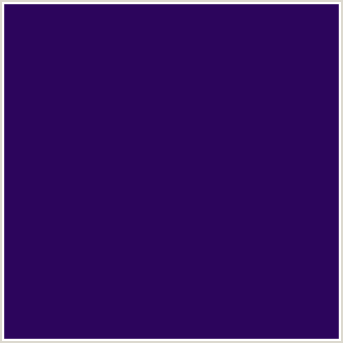 2C055C Hex Color Image (BLUE VIOLET, CHERRY PIE)