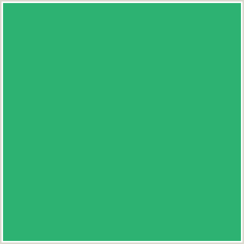 2DB272 Hex Color Image (GREEN BLUE, JUNGLE GREEN)