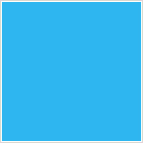 2DB6EF Hex Color Image (LIGHT BLUE, PICTON BLUE)