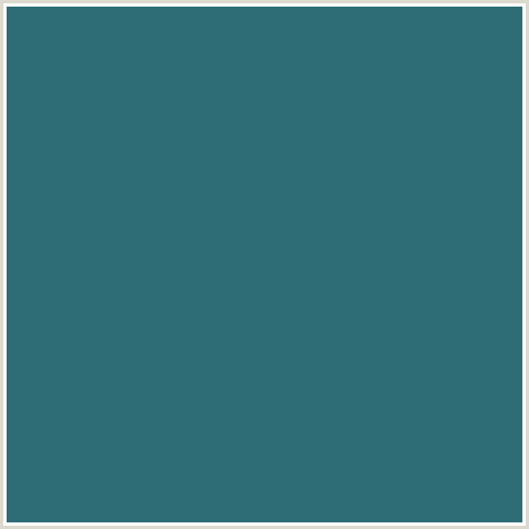 2E6D76 Hex Color Image (LIGHT BLUE, MING)