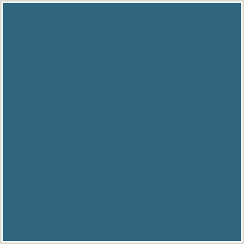 2F667E Hex Color Image (CALYPSO, LIGHT BLUE)