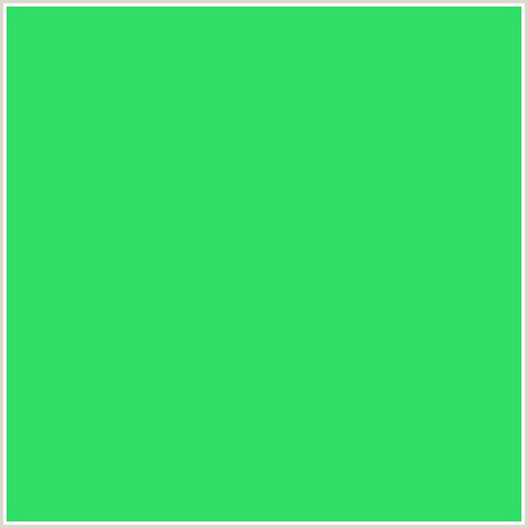 31DE65 Hex Color Image (GREEN, SHAMROCK)