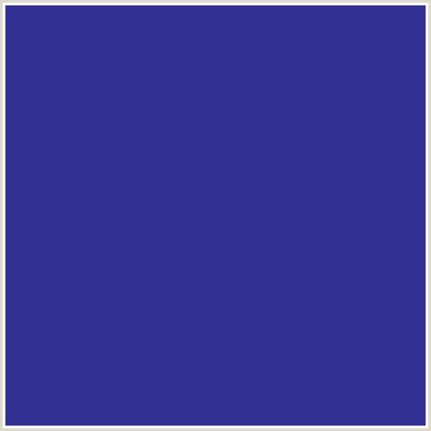 322F92 Hex Color Image (BAY OF MANY, BLUE)