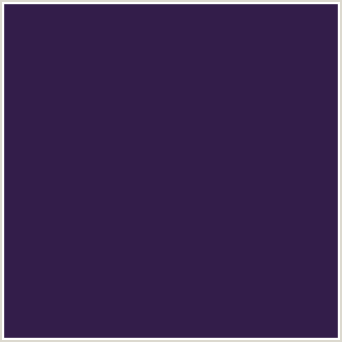 331D4A Hex Color Image (BLUE VIOLET, PORT GORE)