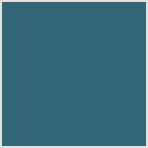 336677 Hex Color Image (LIGHT BLUE, MING)