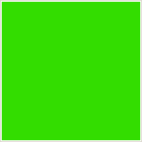 33DD00 Hex Color Image (GREEN, HARLEQUIN)