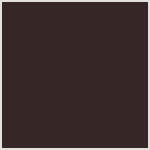 342725 Hex Color Image (COCOA BROWN, RED)