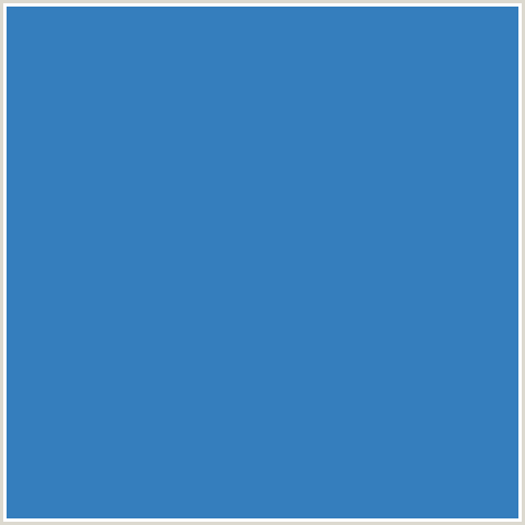 357EBD Hex Color Image (BLUE, BOSTON BLUE)