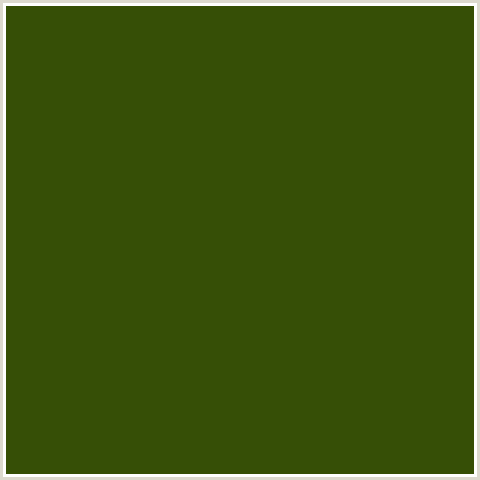 364F06 Hex Color Image (GREEN LEAF, GREEN YELLOW)