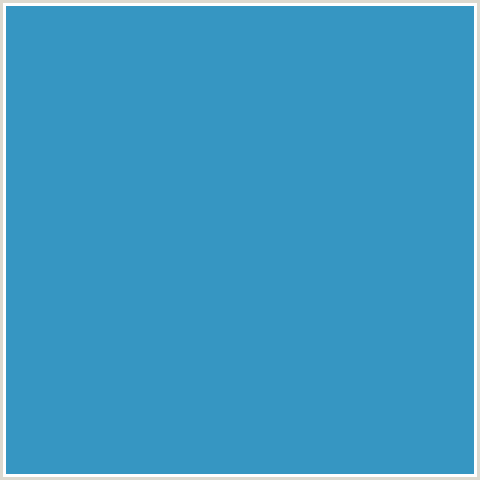 3696C2 Hex Color Image (BOSTON BLUE, LIGHT BLUE)