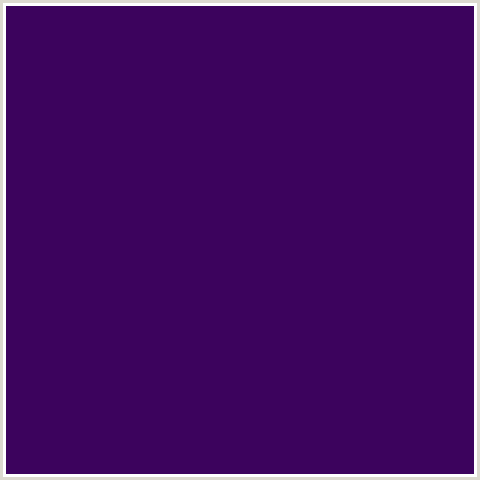 3C035D Hex Color Image (CHERRY PIE, VIOLET BLUE)